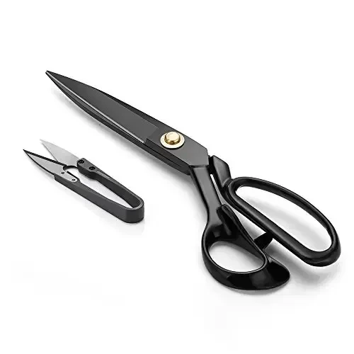 Large ring fine tip scissors